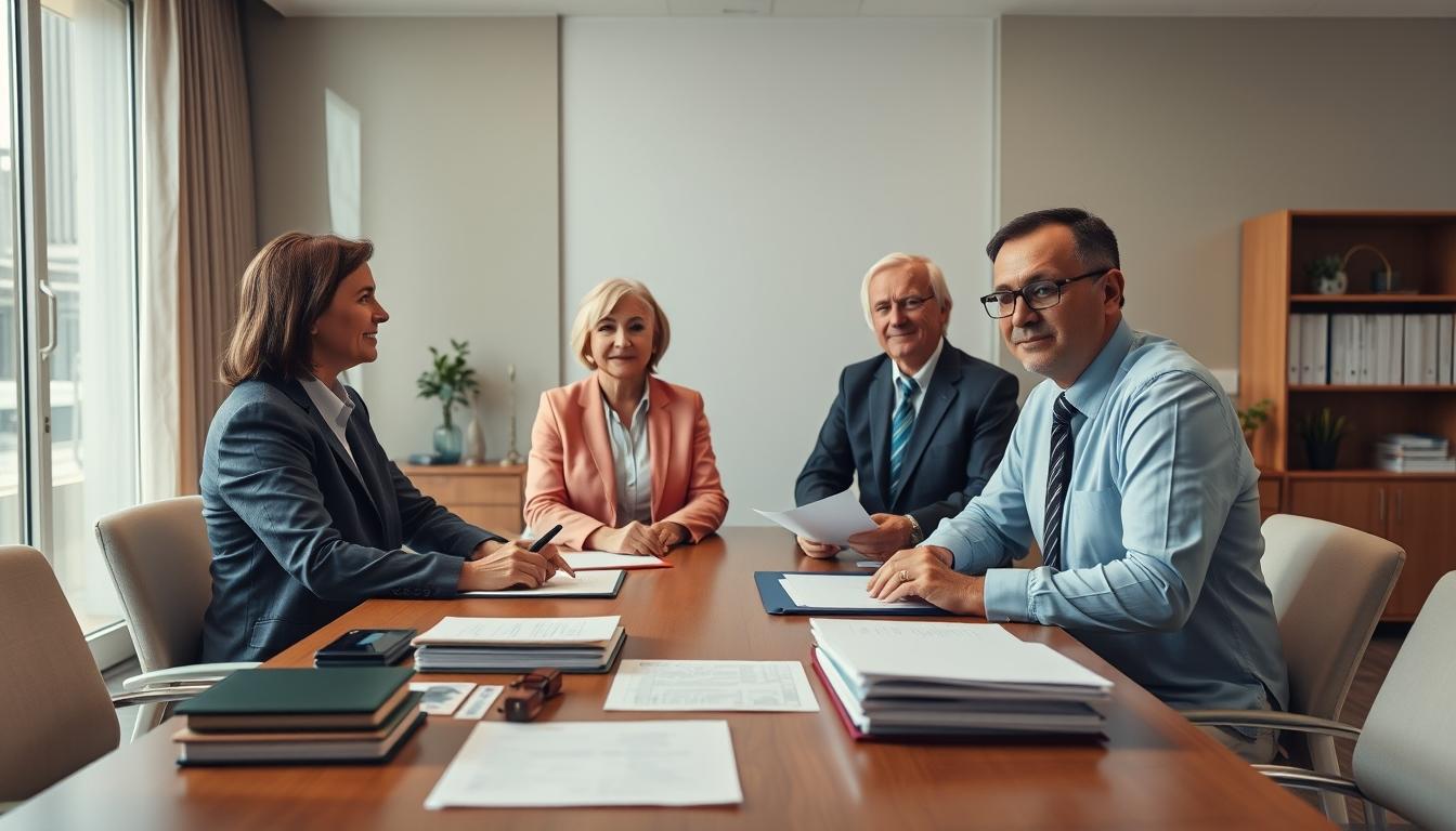 Property settlement documents and transfer review